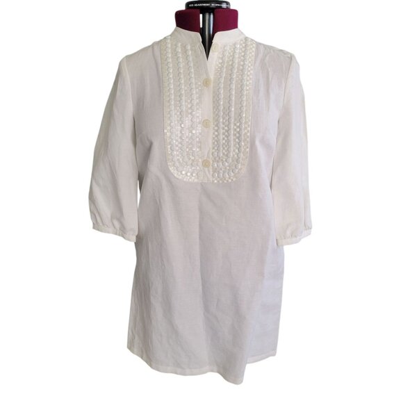 Michael Kors White Tunic Dress (Size 10) - Picture 1 of 6